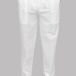 White Cotton Pyjama With Flat Strings, Elastic & 2 Pockets – Comfortable Daily Wear Bottom For Men