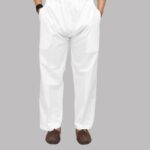Men’s Loose Bottom Saada Cotton Pyjama with Strings and Pockets - Traditional Relaxed Fit