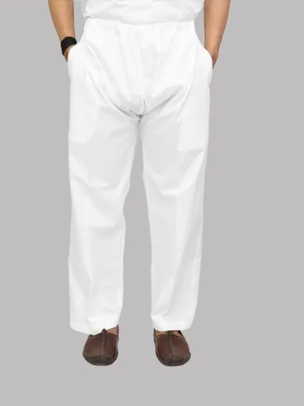 Men's Loose Fit Straight Cut Cotton Pyjama - Patwa & Company