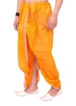 Cotton Dhoti with Dupatta for Men - view 4
