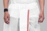 White Cotton Pre-Stitched Dhoti for Men - view 4