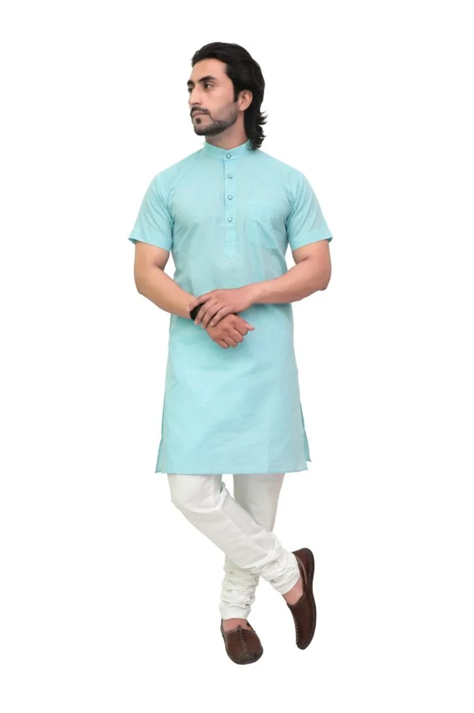 Men's Coloured Modi Kurta - Patwa & Company