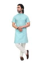 Men's Coloured Modi Kurta - Patwa & Company