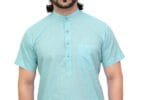 Men's Coloured Modi Kurta - view 4
