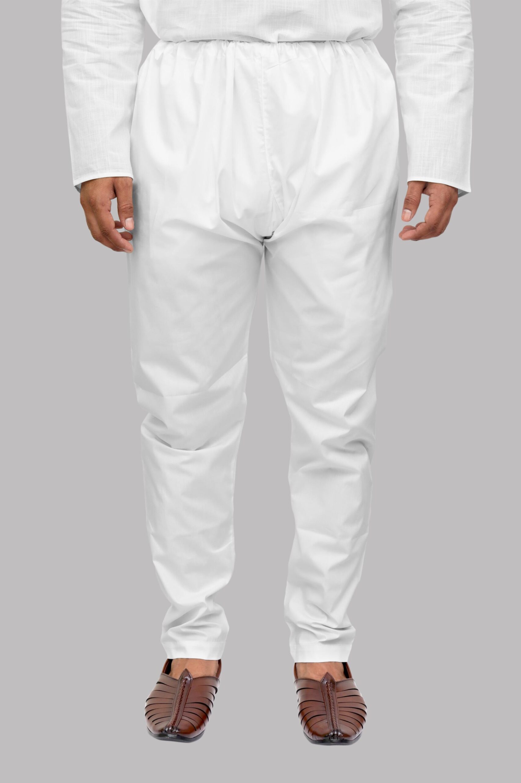 0I6A8173 Aligari Cotton Pyjama for Men with Drawstring (Nada) Comfortable Traditional Bottomwear - Image 1