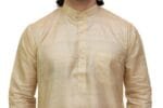 Men's Pure Tussar Silk Kurta - view 4