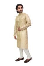 Men's Pure Tussar Silk Kurta - view 2