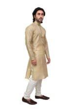 Men's Pure Tussar Silk Kurta - view 3