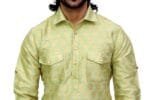 Men's Silk Pathani Suit with Salwar - view 4