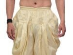 Silk Pre-Stitched Dhoti for Men - view 4