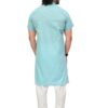 Back view of colored Modi kurta – classic ethnicwear for men by Pat