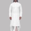 Front view of men’s cambric cotton kurta worn by model – Patwa ethnicwear