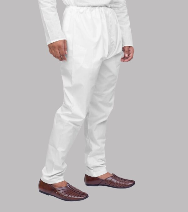 Side angle of cotton Aligari pyjama for men – breathable and tapered fit