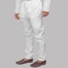 Side angle of cotton Aligari pyjama for men – breathable and tapered fit