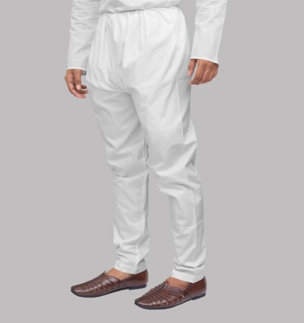 Side angle of cotton Aligari pyjama for men – breathable and tapered fit
