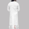 Back view of men’s cotton kurta – breathable cambric fabric from Patwa
