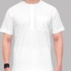 Closeup View of Men’s Short Kurta – Comfortable Daily Wear Kurta by Patwa