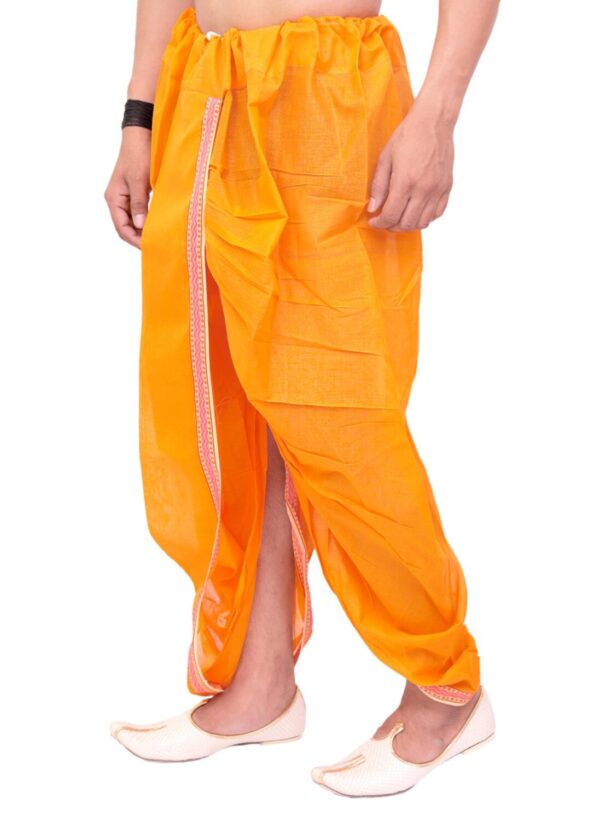 Men’s spiritual clothing set – dhoti and dupatta by Patwa, Jaipur