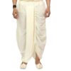 Front view of men’s silk dhoti for festive wear – Patwa collection