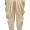 Back profile of silk dhoti pant for men – Patwa Jaipur ethnicwear
