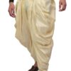 Side profile of silk dhoti pant for men – Patwa Jaipur ethnicwear