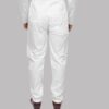 Back view of white cotton Aligari pyjama – ethnic bottomwear by Patwa