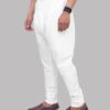 Side angle of churidar pyjama with ankle gathers – breathable cotton