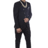 Indo Western outfit for men – groom wear by Patwa & Company in black