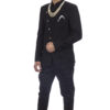 Indo Western outfit for men – groom wear by Patwa & Company in black