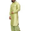 Men’s Silk Pathani Suit with Salwar – Festive Wear by Patwa & Co