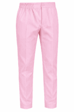 Men's Pink Parcha Silk Kurta Pyjama Set - Image 6