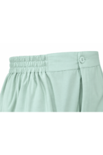 Men's Green Parcha Silk Kurta Pyjama Set - Image 6