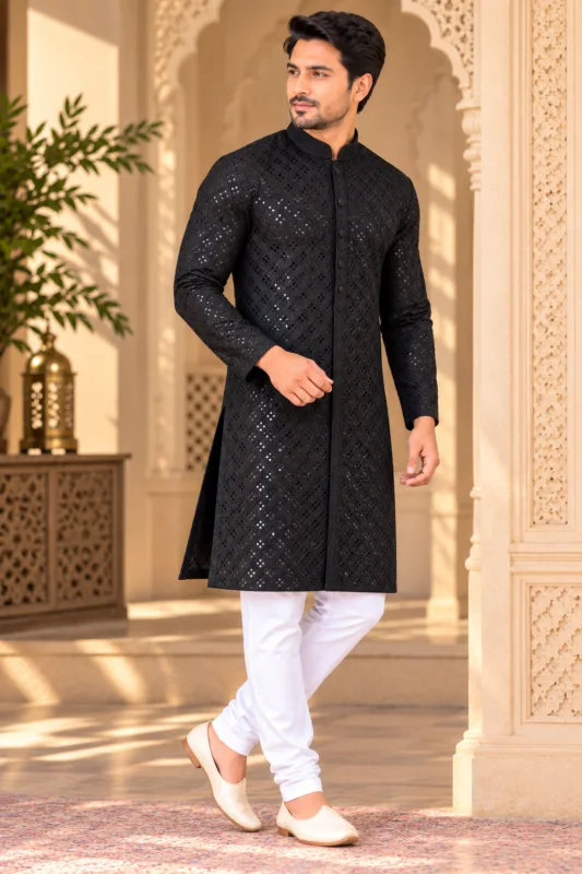 Men’s Sequence Work Kurta