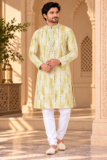 Men's Mirror Work Kurta - Image 4