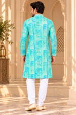 Men's Mirror Work Kurta - Image 3